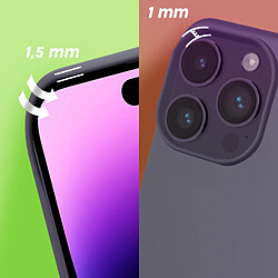 Moxie Coque iPhone 14 Pro Max BeFluo - Gris Lavande pas cher