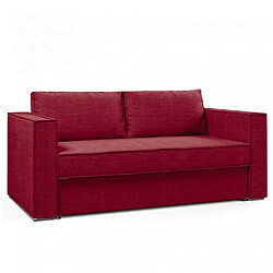 Inside 75 canapé droit Ibiza - Rouge