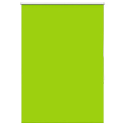 vidaXL Store enrouleur occultant - Vert feuille, 105,7 cm largeur tissu - Polyester