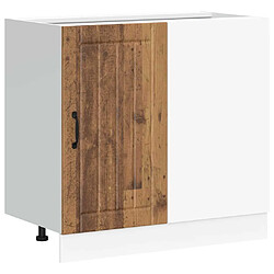 VidaXL Armoire De Cuisine Kalmar Chêne Artisanal Bois D'ingénierie, Meuble D'évier, Meuble De