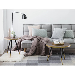 Beliani Table Basse Ramona - Bois Foncé