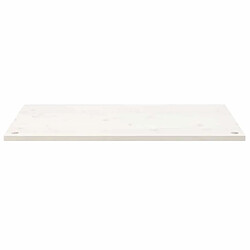 Avis vidaXL Dessus de Bureau 100x50x2,5 cm - Pin