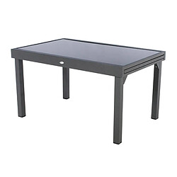 Hesperide Table extensible Piazza - Gris Anthracite