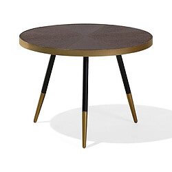 Beliani Table Basse Ramona - Bois Foncé