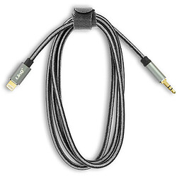 Linq Câble Lightning vers Jack 3.5mm Nylon Tressé 1.5m