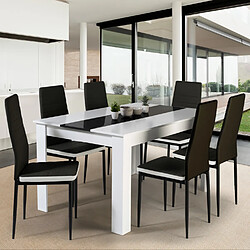 Idmarket GEORGIA bl/n + 6 ROMANE nbl