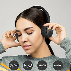 Acheter Swissten Trix - Casque Bluetooth Micro FM - Noir