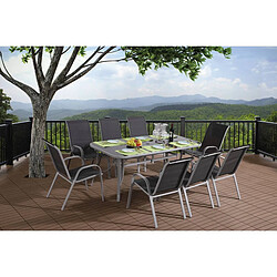 Ensemble table & chaises