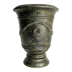 L'Héritier Du Temps l_heritier_du_temps Vase Anduze - Fonte Vert Anglais
