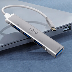 LinQ Adaptateur Hub USB-C - 4 Ports USB pas cher