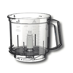 Braun bol transparent pour robot multifonction