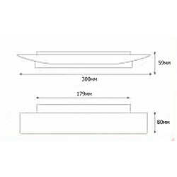 HOROZ ELECTRIC Applique Rodos-6 LED Horoz