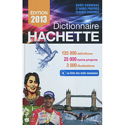 Dictionnaire Hachette : édition 2013