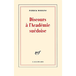Discours à l'Académie suédoise - Occasion