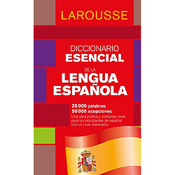 Diccionario esencial de lengua espanola : 28.000 palabras, 50.000 acepciones