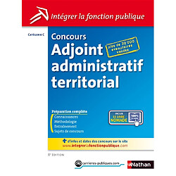 Concours adjoint administratif territorial : catégorie C