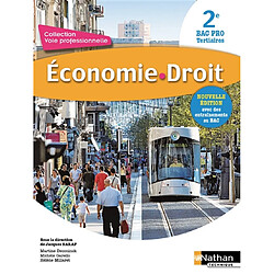 Economie, droit, 2de bac pro tertiaires - Occasion
