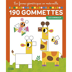 Les animaux : 190 gommettes
