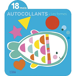 Le poisson : les formes, autocollants : 18 mois