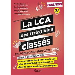 La LCA des (très) bien classés : 2017, 2018, 2019, 2020, 2021, 2022 · Occasion 