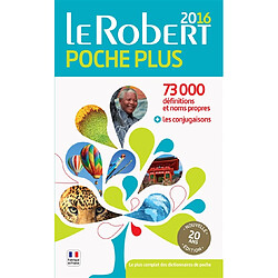 Le Robert poche plus 2016