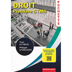 Droit, première STMG : pochette