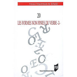 Les formes non finies du verbe. Vol. 2