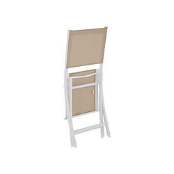 Acheter HESPERIDE Chaise Essentia - Lin et Blanc