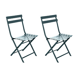 Hespéride Chaises Greensboro - Bleu Canard