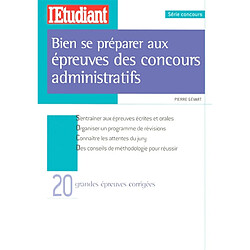 Bien se préparer aux épreuves des concours administratifs - Occasion