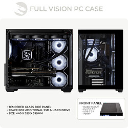 Avis Sedatech PC Gamer Maxi Vision • AMD Ryzen 5 7600X3D • RTX4060Ti • 32Go DDR5 • 2To SSD M.2 • Windows 11