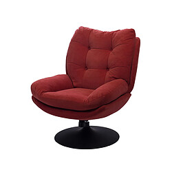 Amadeus Fauteuil pivotant Magnum - Terracotta