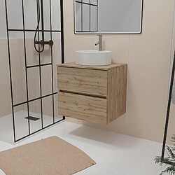 AURLANE Meuble salle de bain 80 cm