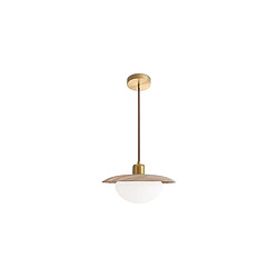 Avis ICONIK INTERIOR Lampe Suspendue au Plafond - Bois - Quinci Naturel