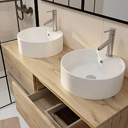AURLANE TIMBER - Meuble salle de bain 120 cm