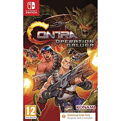 Konami Contra Operation Galuga