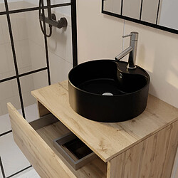 AURLANE TIMBER - Meuble salle de bain 80 cm