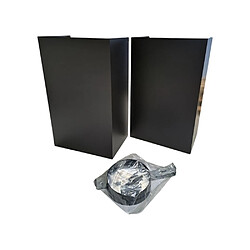 Roblin kit d’évacuation de cheminée pour hotte - Noir