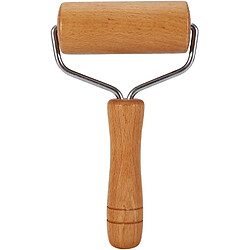 Vendos85 Rouleau à pizza en bois brun Pâtisserie