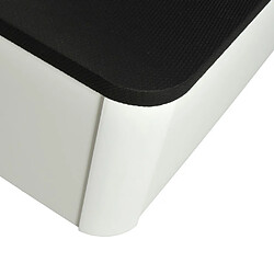 Avis Le Quai Des Affaires LIT COFFRE SPIRO 140x190cm + 1 SOMMIER / BLANC