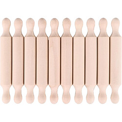 Vendos85 Mini rouleaux rouleau à pâtisserie 6 longs rouleaux