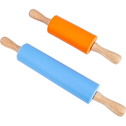 Vendos85 Rouleau à Pâtisserie en Silicone Antiadhésif