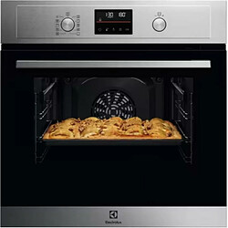 ELECTROLUX EOH4P56BX Four à pyrolyse - 65 L - Acier - Écran intégré - Lumière intérieure