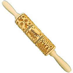 Vendos85 Rouleau à Pâtisserie en Bois 3D