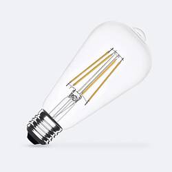 Ledkia Ampoule LED filament E27 ST64 dimmable 8W 4000K