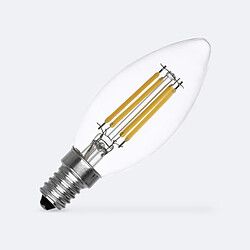 Ledkia Ampoule LED E14 filament bougie C35
