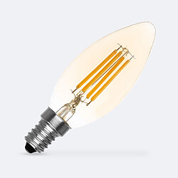 Ledkia Ampoule LED E14 filament bougie C35 dimmable