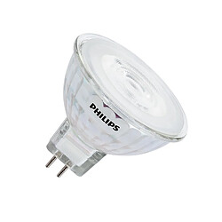 Avis Philips Ampoule LED 12V Dimmable GU5.3 7W 660 lm MR16 SpotVLE 36º Blanc chaud 3000K