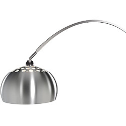 ICONIK INTERIOR Lampe de sol Arco en métal avec base en marbre – Arko Noir pas cher