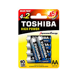 Toshiba Piles LR6 - Argent
